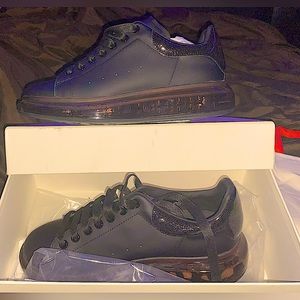 44 ALL BLACK ALEXANDER MCQUEENS (WORE ONCE)